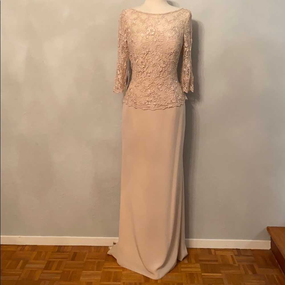 Formal Montage by Mon Cheri, Sz 12, Stone color